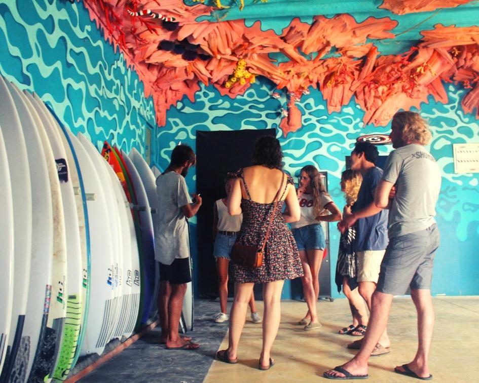 Cliff Surf House Hostel Santa Cruz  Kültér fotó